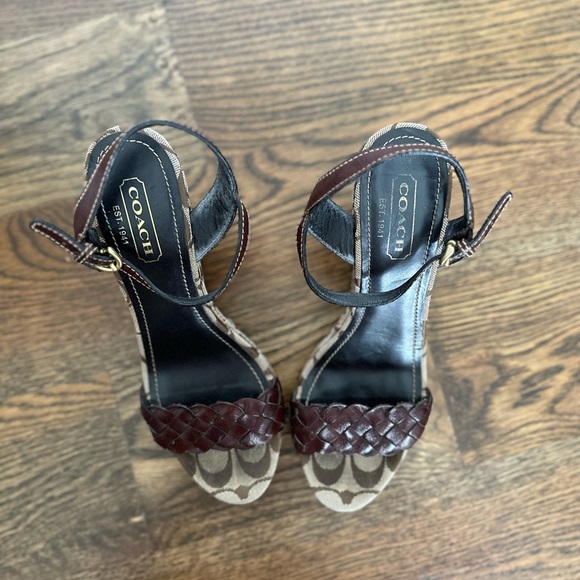 Coach wedges - Picture 6 of 6